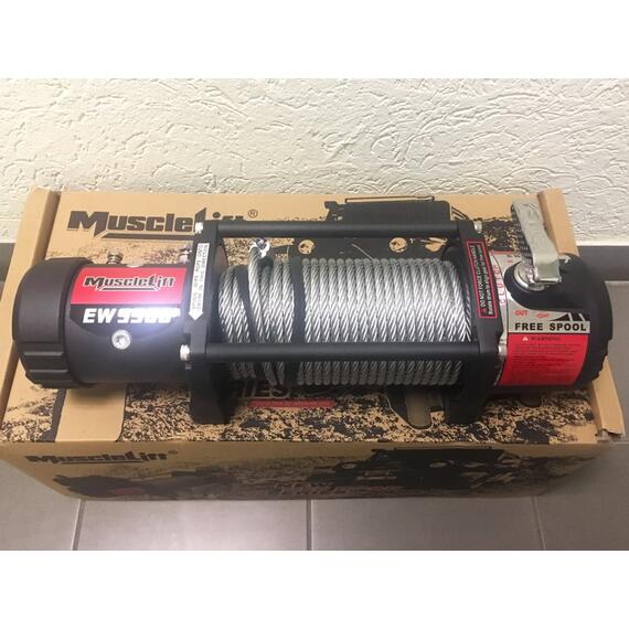 Лебедка T-max Musclelift EW-9500 со стальным тросом, фото , изображение 3