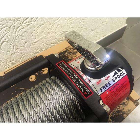 Лебедка T-max Musclelift EW-9500 со стальным тросом, фото , изображение 5