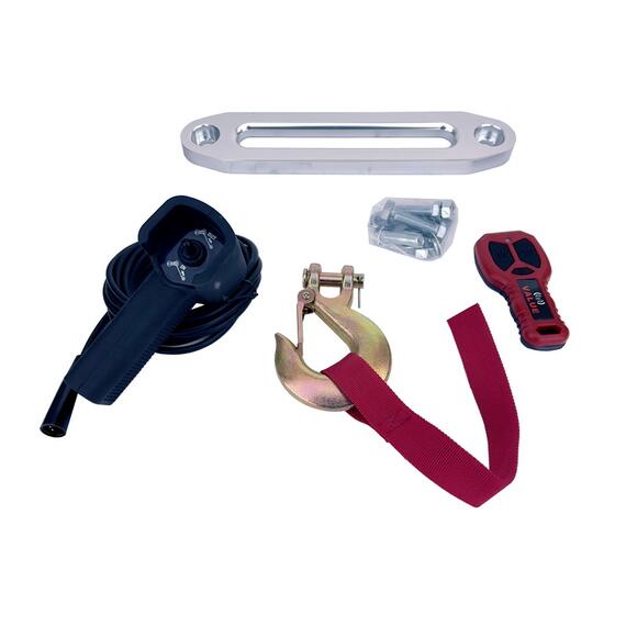 Лебедка ZUBR EWB9500S SR с синтетическим тросом, фото , изображение 3