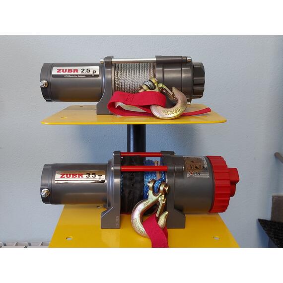 Лебедка ZUBR EWT3500A SR с синтетическим тросом, фото , изображение 2