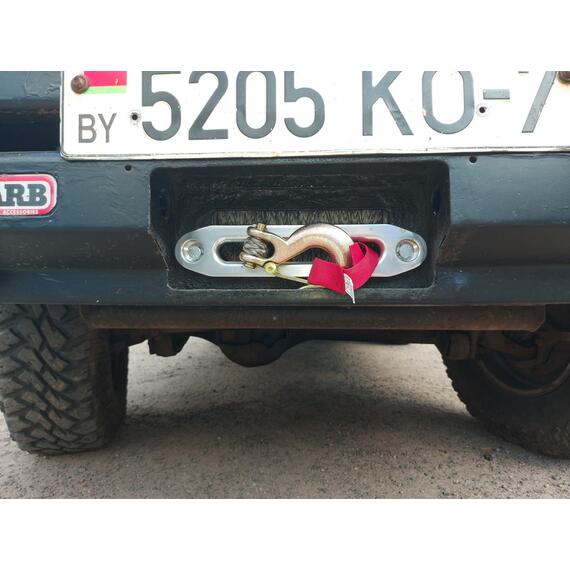 Лебедка ZUBR EWB12500S SR с синтетическим тросом, фото , изображение 2