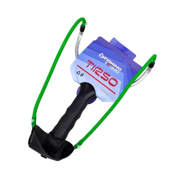 Рогатка FLAGMAN с системой регулировки дальности 7 мм+ 4 стяжки Made in Italy, фото , изображение 4