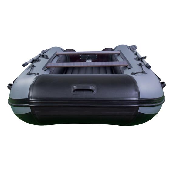 Надувная лодка RiverBoats RB 370 НДНД (серо-тиффани), Цвет: серо-тиффани, Материал: 1000 гр/м2, фото , изображение 4