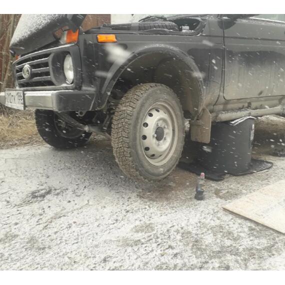 Домкрат надувной Слон 2 тн./50 см серия "Стандарт" (Ondatra), фото , изображение 3