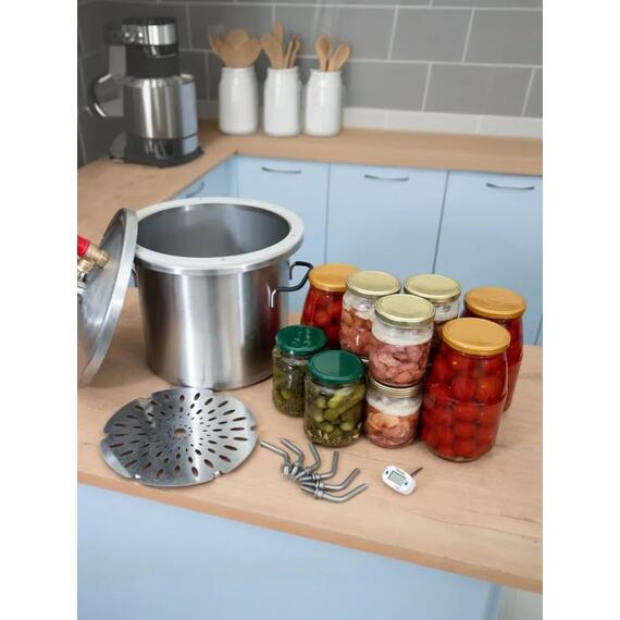 Автоклав для консервирования Helicon Булат 20 л, Объем, л: 20, фото , изображение 13