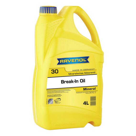 Обкаточное масло RAVENOL Break-In Oil SAE 30 (4л), Объем, л: 4, фото 