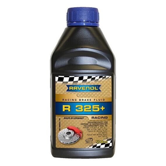 Тормозная жидкость RAVENOL Racing Brake Fluid R 325+ (0,5л), фото 