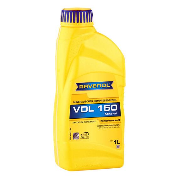 Компрессорное масло RAVENOL Kompressorenoel VDL 150 (1л), Объем, л: 1, фото 