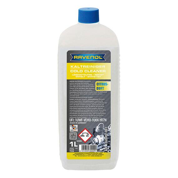 Средство для мойки с щелочью RAVENOL Kaltreiniger loesemittelfrei (1л), Объем, л: 1, фото 