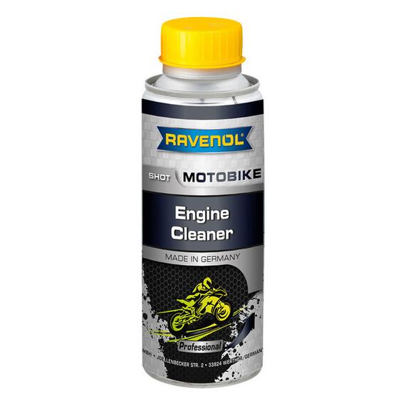 Присадка-очиститель двигателя мототехники RAVENOL Motobike Engine Cleaner Shot (0.1л), фото 