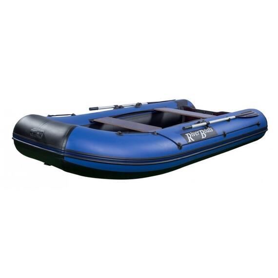 Надувная лодка RiverBoats RB 330 Киль (серо-синий), Цвет: серо-синий, фото , изображение 2