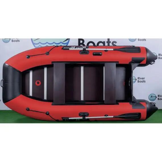 Надувная лодка RiverBoats RB 350 Киль (серо-белый), Цвет: серо-белый, фото , изображение 17