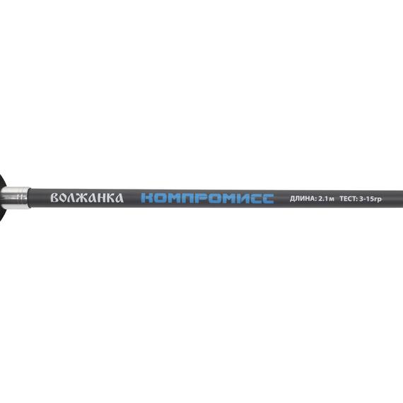 Спиннинг "Волжанка Компромисс" тест 3-15г 2.1м (2 секции), фото , изображение 5