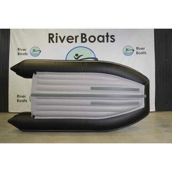 Надувная лодка RiverBoats RB 320 НДНД (черно-серый), фото , изображение 3