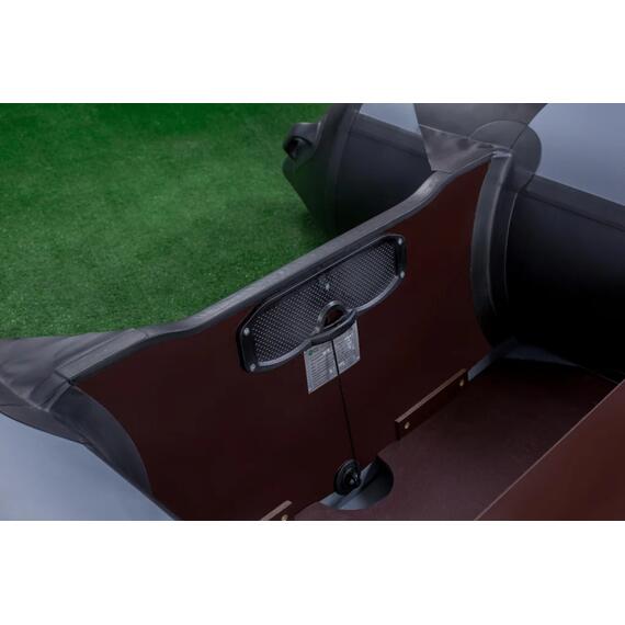 Надувная лодка RiverBoats RB 370 Киль с фальшбортом (черно-тиффани), Цвет: черно-тиффани, фото , изображение 13