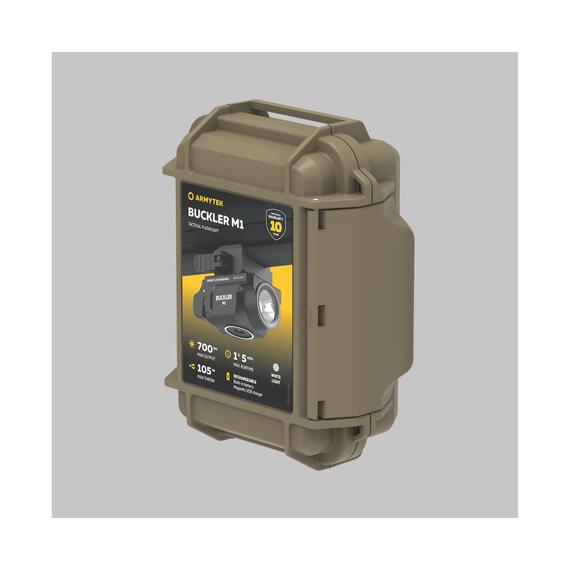 Тактический фонарь Armytek Buckler M1 White, фото , изображение 3