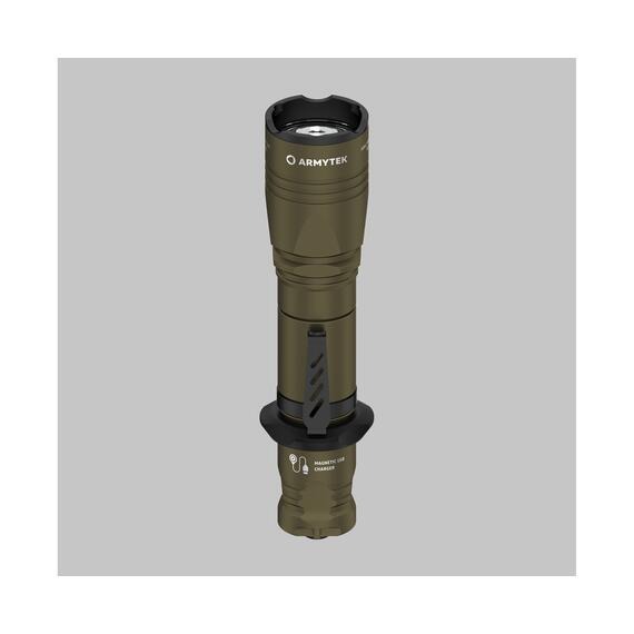 Охотничий фонарь Armytek Dobermann Pro Magnet USB Olive Warm, фото 