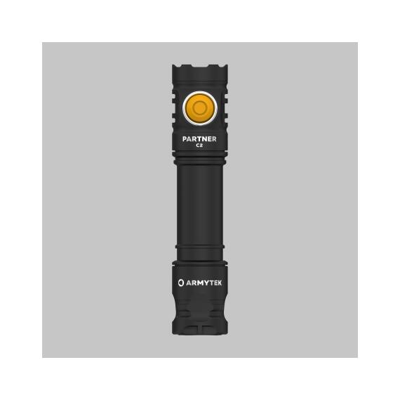 Тактический фонарь Armytek Partner C2 Magnet USB White, Световая температура: White, фото 