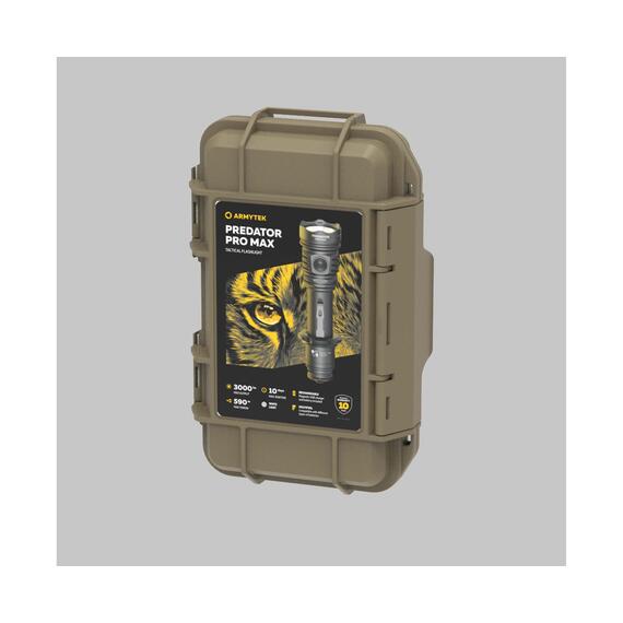 Тактический фонарь Armytek Predator Pro Max Magnet USB White, фото , изображение 3