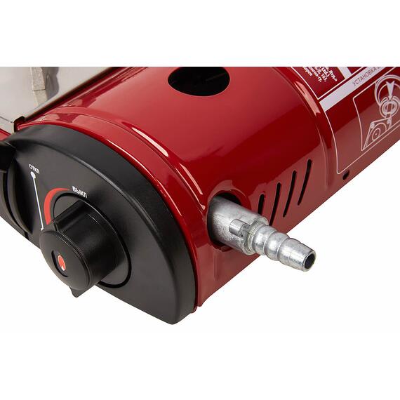 Плита газовая в кейсе TOURIST SOLARIS PLUS TS-701 с переходником, фото , изображение 3