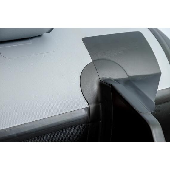 Надувная лодка RiverBoats RB 370 Киль с фальшбортом (черно-синий), Цвет: черно-синий, фото , изображение 10