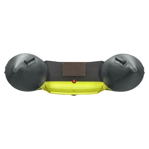 Надувная лодка Таймень NX 3400 НДНД PRO желтый/графит, фото , изображение 3