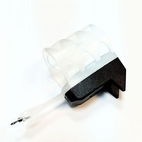 Фидерная кормушка С+ "РЕКА (клыки) овал" (80г), Вес, гр: 80, фото , изображение 2