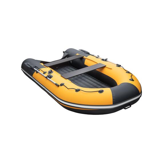 Лодка Ривьера Компакт 3600 НДНД Комби оранжевый/черный, фото , изображение 3
