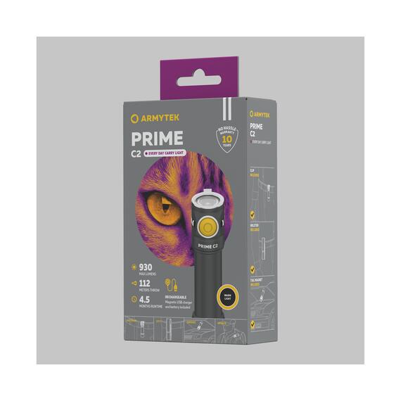 Портативный фонарь Armytek Prime C2 Magnet USB Warm, фото , изображение 4