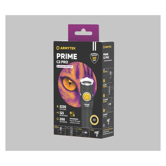 Велосипедный фонарь Armytek Prime C2 Pro Magnet USB Warm, Световая температура: Warm, фото , изображение 4