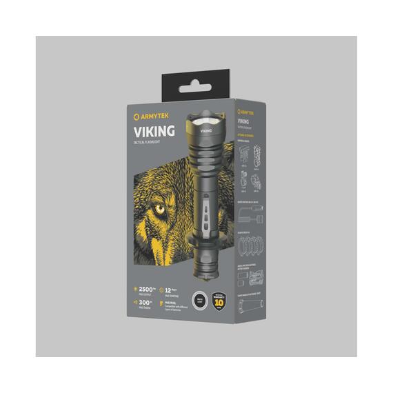 Тактический фонарь Armytek Viking White, фото , изображение 2