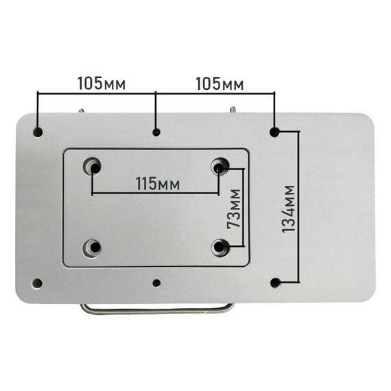 Быстросъёмная кронштейн-площадка для электромоторов HAIBO P90 QR-D, фото , изображение 5