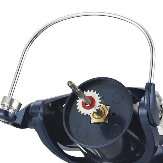 Катушка рыболовная Aoqiusite SUPER6000 5+1 с байтранером, Вес, гр: 500, фото , изображение 4