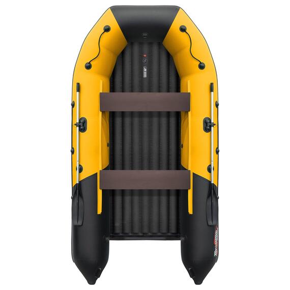 Надувная лодка Таймень NX 3600 НДНД PRO MAX оранжевый/черный, фото , изображение 3