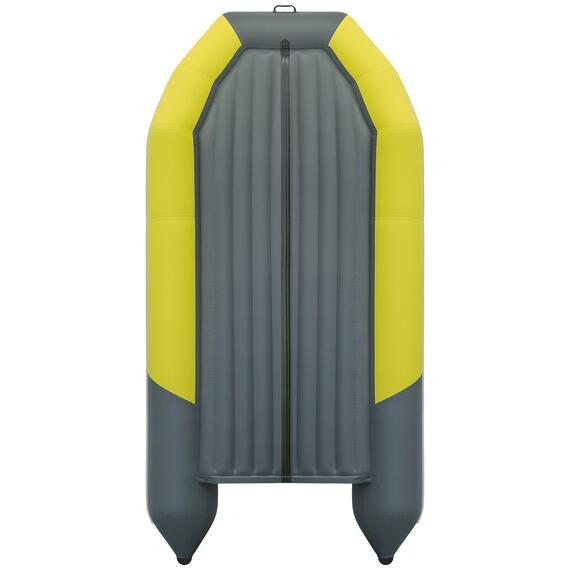 Надувная лодка Таймень NX 3800 НДНД PRO MAX желтый/графит, фото , изображение 4