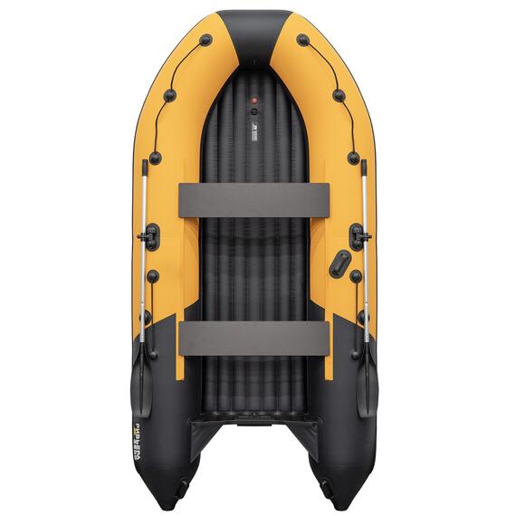 Лодка Ривьера Компакт 3600 НДНД Комби оранжевый/черный, фото , изображение 4