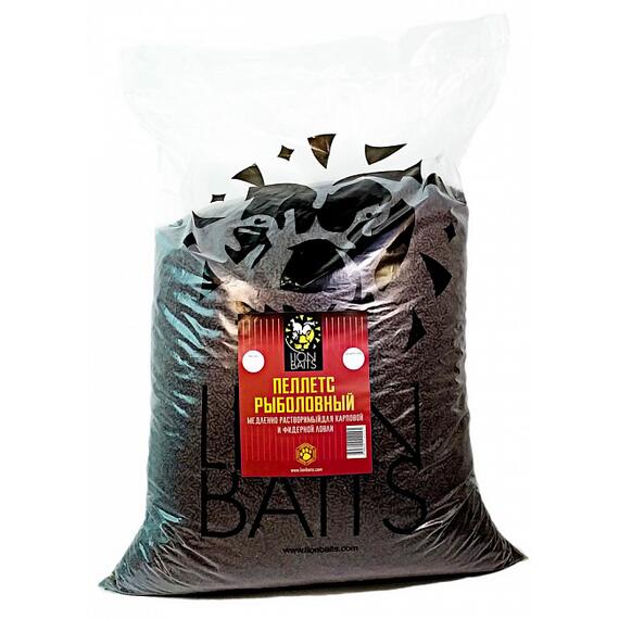 Пеллетс карповый "Лосось темный" (микс 2-4-8мм) - 1кг (пакет), Вкус для группировки: Лосось темный, Вес, гр: 1000, фото 