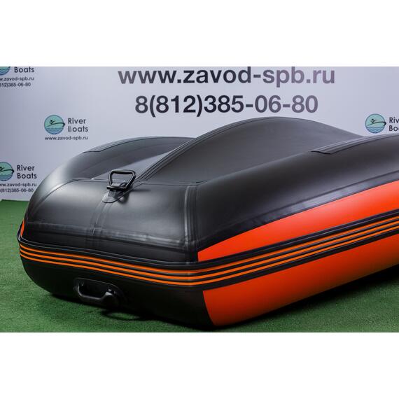 Надувная лодка RiverBoats RB 390 Киль (серо-белый), Цвет.: серо-белый, фото , изображение 8