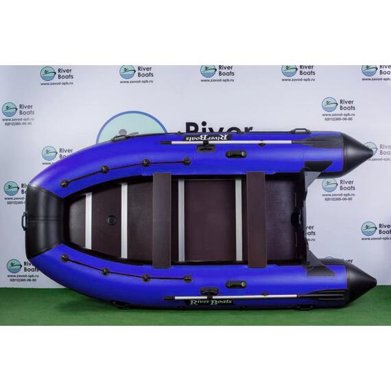 Надувная лодка RiverBoats RB 390 Киль (серо-красный), Цвет.: серо-красный, фото , изображение 16