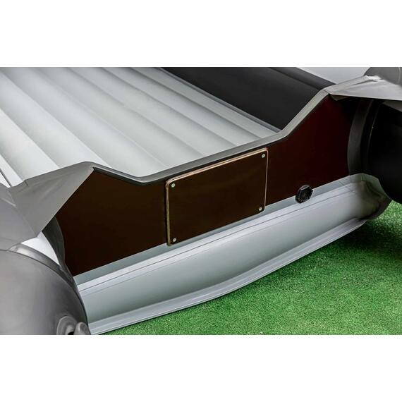 Надувная лодка RiverBoats RB 390 НДНД (черно-тиффани), Цвет.: черно-тиффани, Материал: баллоны 1100 гр/м2; дно 1300 гр/м2, фото , изображение 9