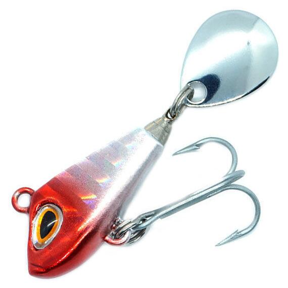 Джиг-спиннер Kosadaka FISH DARTS FS3-09 25mm, 9g, цвет HRH FS3-09-HRH, Цвет.: HRH, Вес, гр: 9, Длина, см.: 2.5, фото 