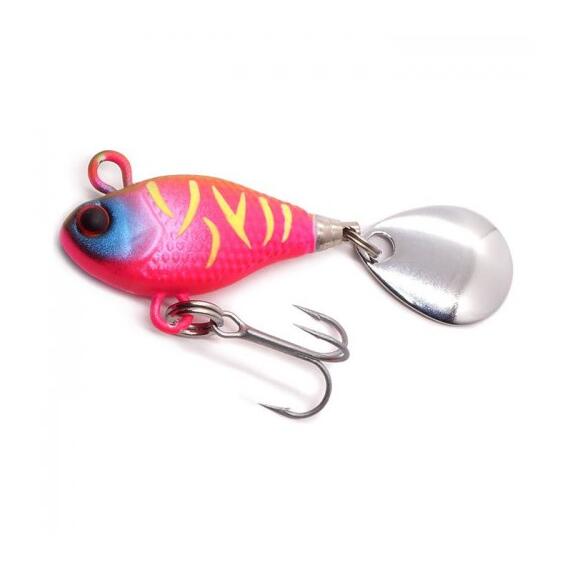 Джиг-спиннер Kosadaka FISH DARTS FS1-10 25mm, 10g, цвет ROS FS1-10-ROS, Цвет.: ROS, Вес, гр: 10, Длина, см.: 2.5, фото 