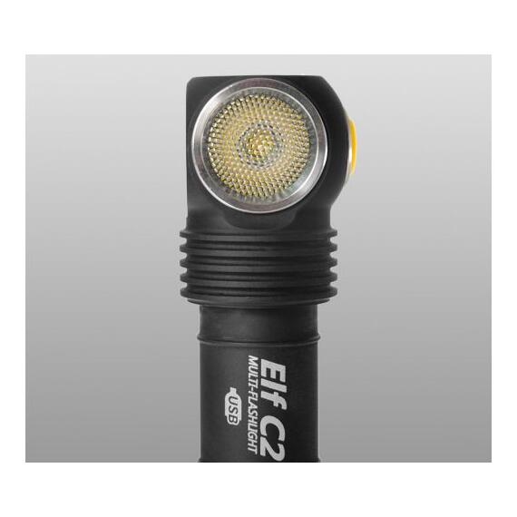 Фонарь Armytek Elf C2 Micro-USB Теплый свет, Цвет: черный, Световая температура: Warm, фото , изображение 11