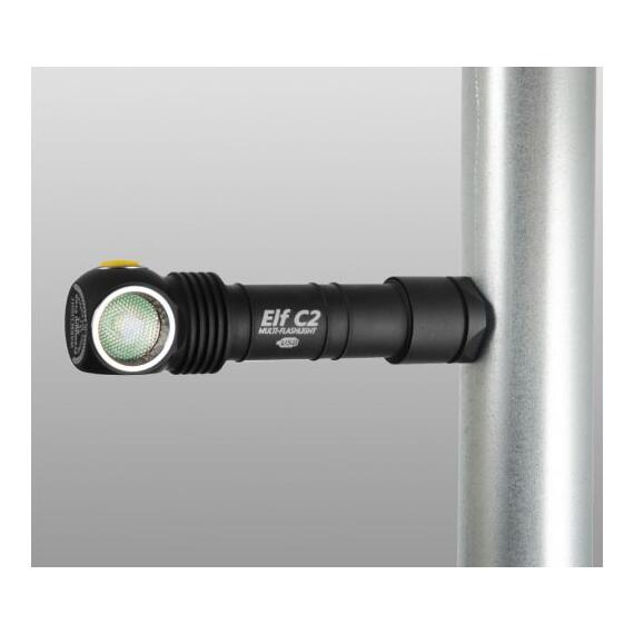Фонарь Armytek Elf C2 Micro-USB Теплый свет, Цвет: черный, Световая температура: Warm, фото , изображение 8