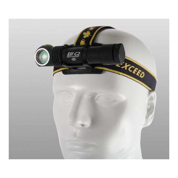 Фонарь Armytek Elf C2 Micro-USB Теплый свет, Цвет: черный, Световая температура: Warm, фото 