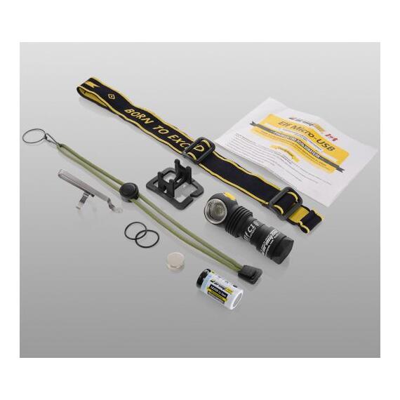 Фонарь Armytek Elf C1 Micro-USB Белый свет, Цвет: черный, Световая температура: White, фото , изображение 14