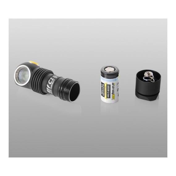 Фонарь Armytek Elf C1 Micro-USB Белый свет, Цвет: черный, Световая температура: White, фото , изображение 6