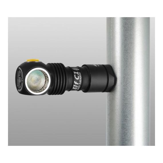 Фонарь Armytek Elf C1 Micro-USB Белый свет, Цвет: черный, Световая температура: White, фото , изображение 8