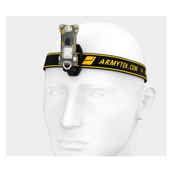 Фонарь Armytek Zippy Extended Set Yellow Amber, Цвет: серый/желтый, Световая температура: Yellow, Длина, см: 5.9, фото , изображение 6