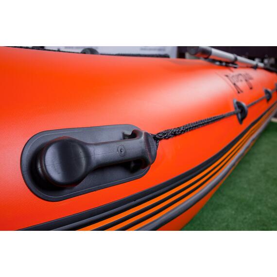 Надувная лодка RiverBoats RB 410 Киль (серо-синий), Цвет.: серо-синий, фото , изображение 14